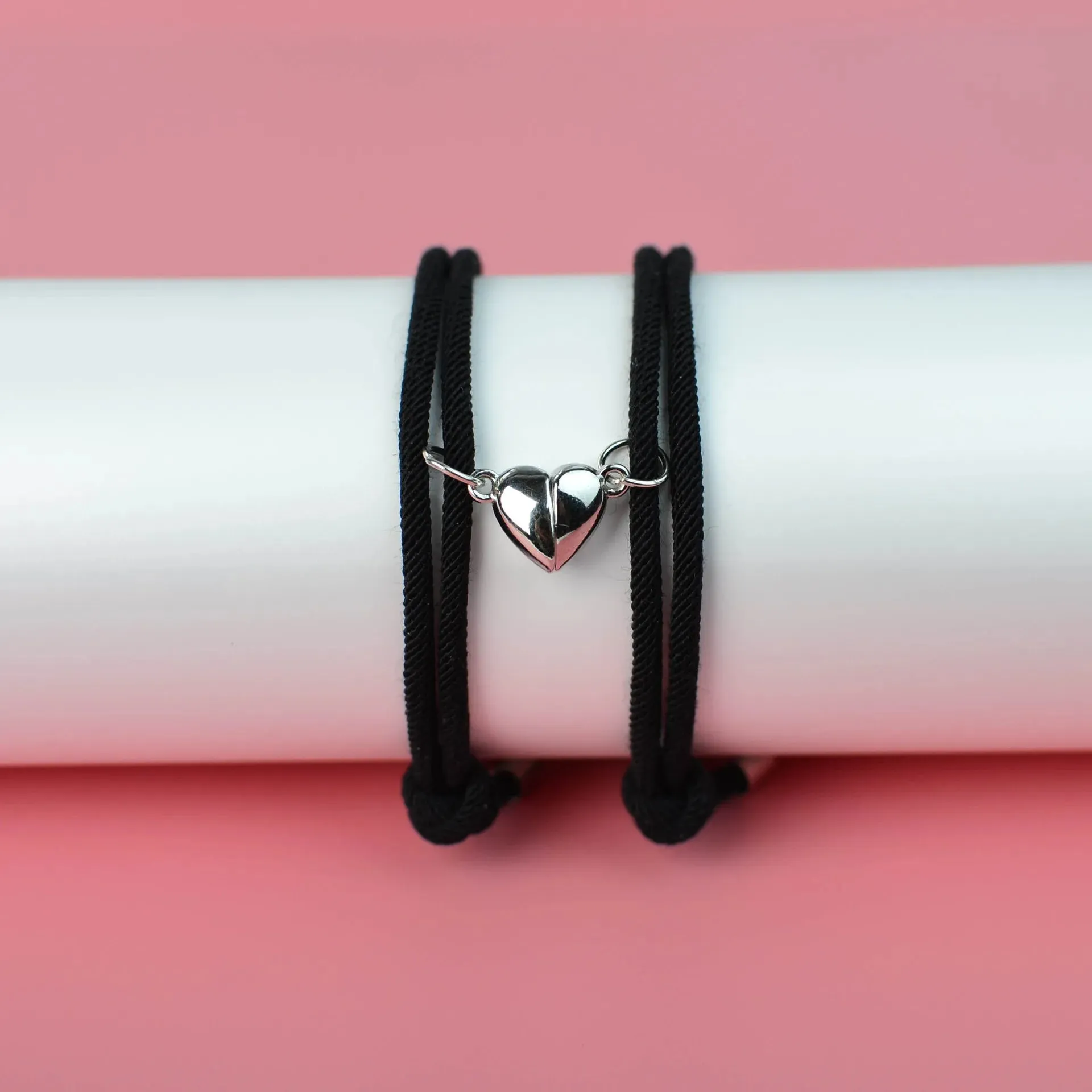 Adjustable Braided Magnetic Couple Bracelet – Strengthen Your Bond