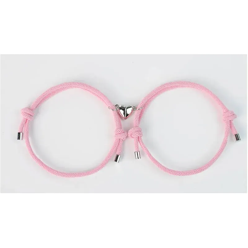 Adjustable Braided Magnetic Couple Bracelet – Strengthen Your Bond