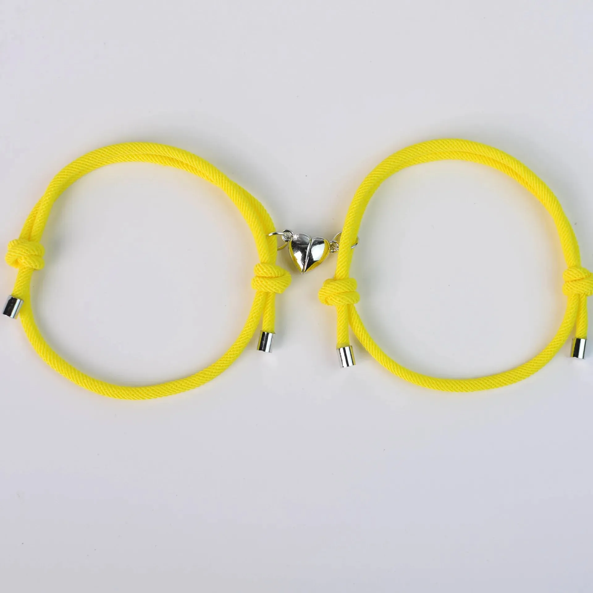 Adjustable Braided Magnetic Couple Bracelet – Strengthen Your Bond