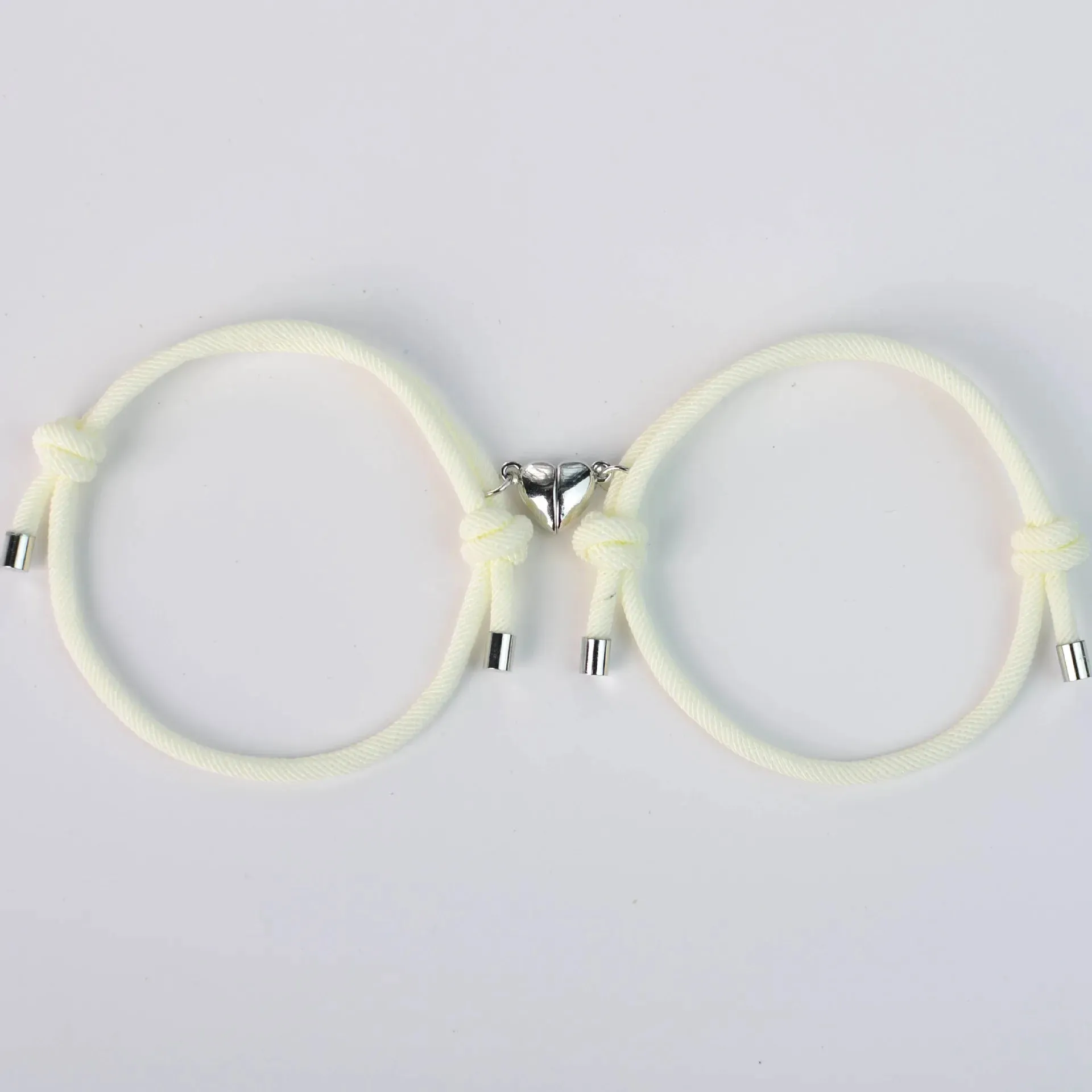Adjustable Braided Magnetic Couple Bracelet – Strengthen Your Bond