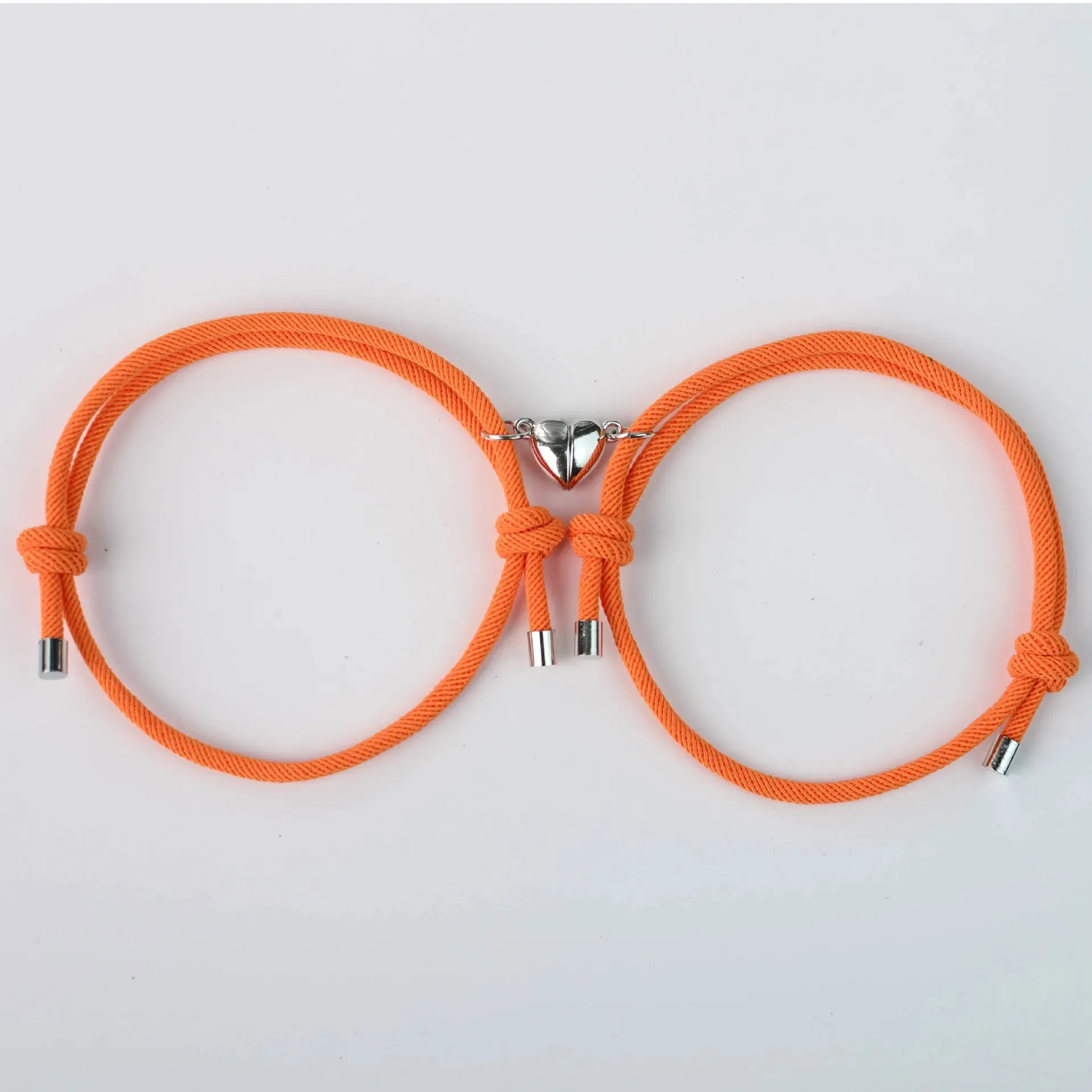 Adjustable Braided Magnetic Couple Bracelet – Strengthen Your Bond