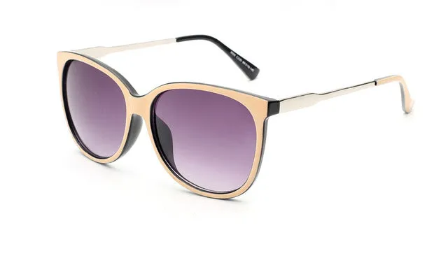 ELITERA 2017 Luxury Women Sunglasses Fashion Round Ladies Vintage Retro Brand Designer Oversized Female Sport Sun Glasses Tide