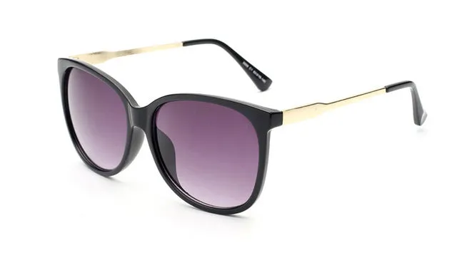 ELITERA 2017 Luxury Women Sunglasses Fashion Round Ladies Vintage Retro Brand Designer Oversized Female Sport Sun Glasses Tide