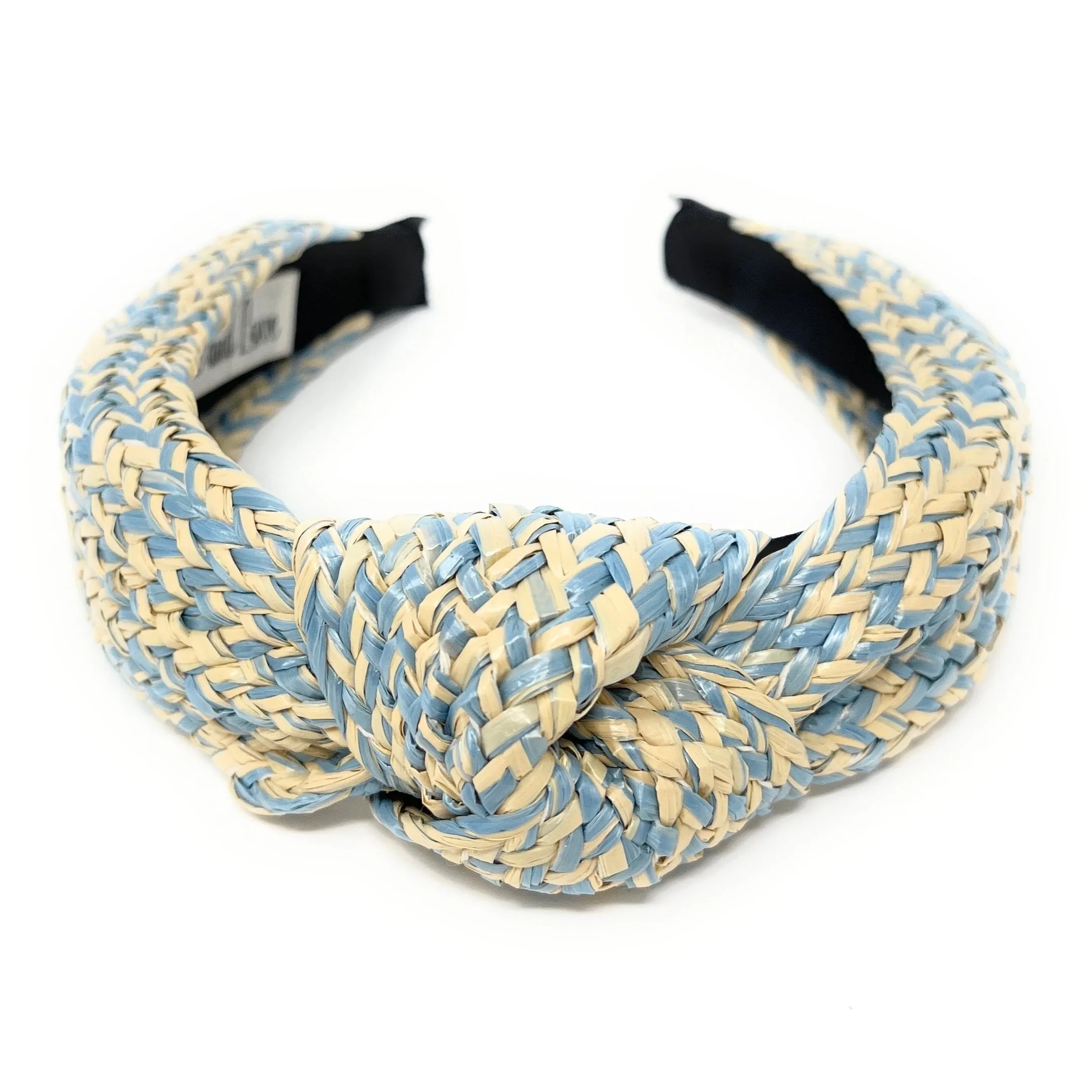 Raffia Woven Knotted Headband