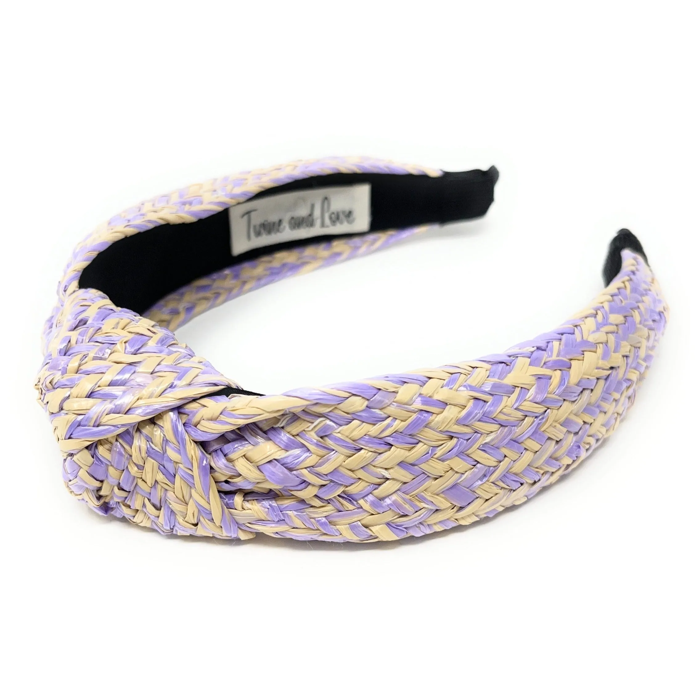 Raffia Woven Knotted Headband