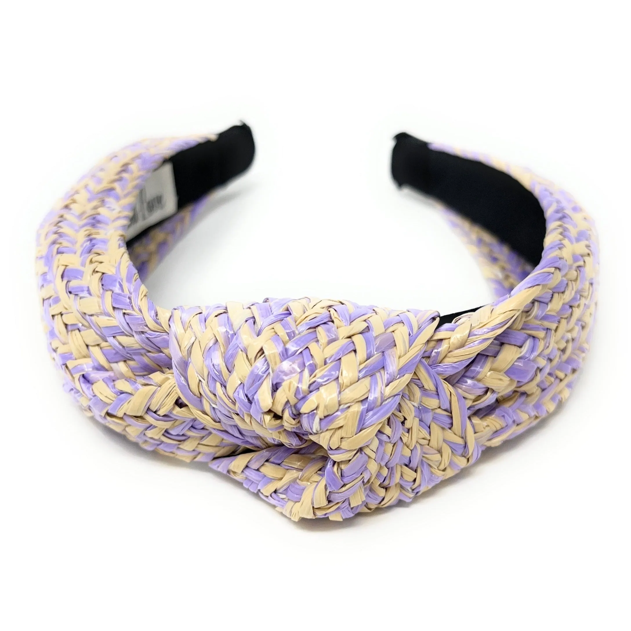 Raffia Woven Knotted Headband