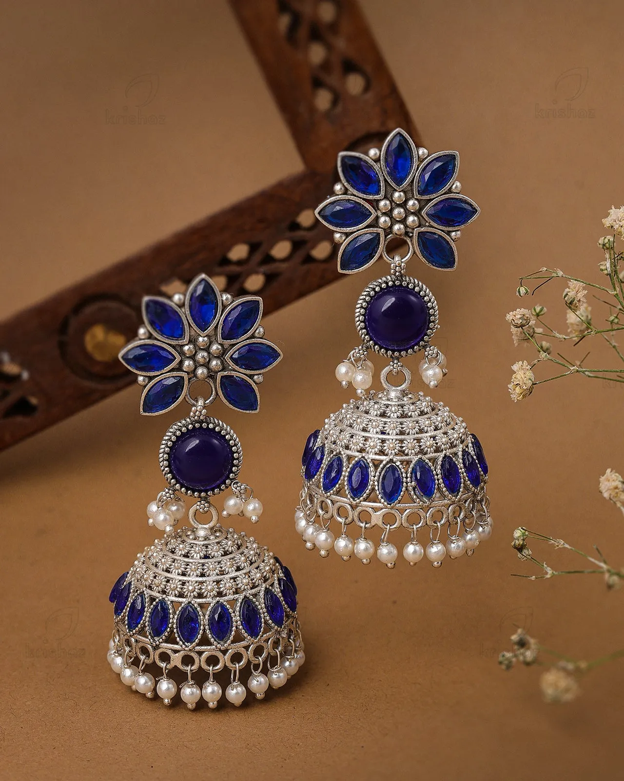 Reshma Jhumki Earrings - wxo
